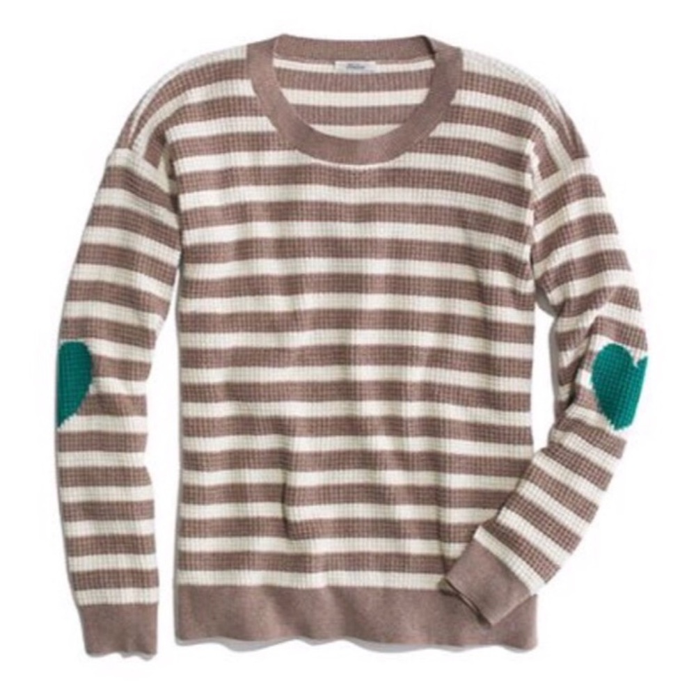 Madewell Thermal Sweater in Heartnote Stripe